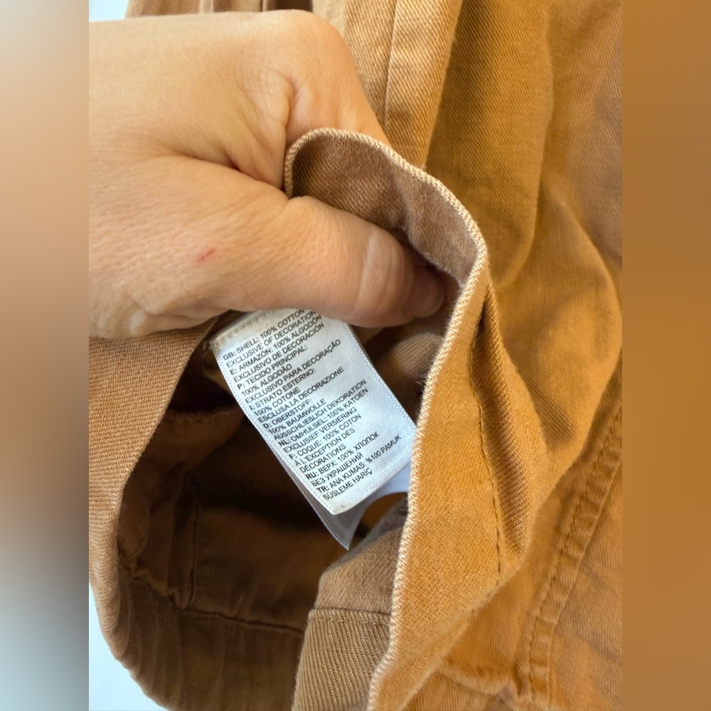 The North Face Shipler Full-Zip Hoodie Cotton Cedar Brown Jacket M - Picture 9 of 10